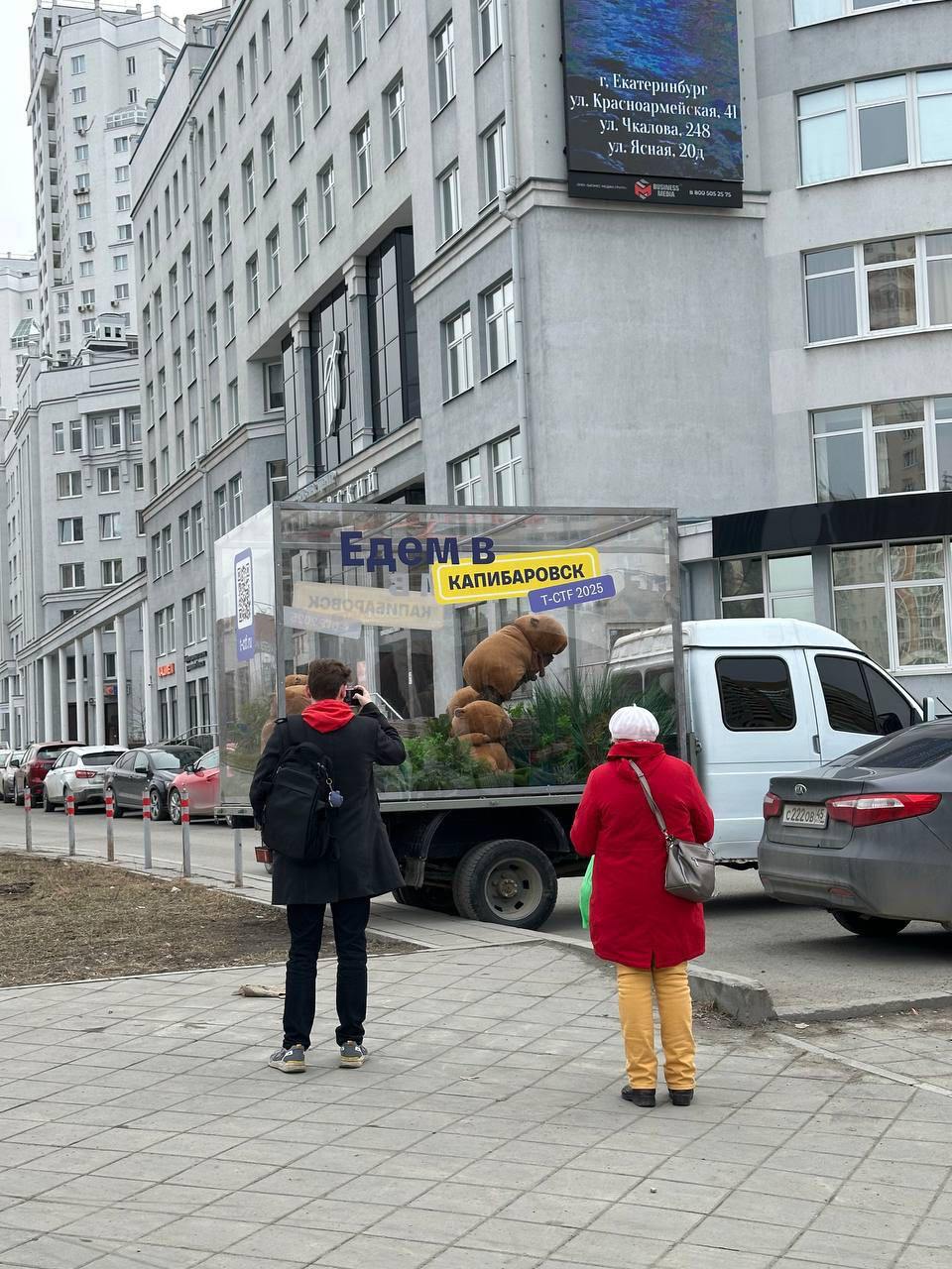 Дополнительное изображение к новости: Города России превратились в Капибаровск. Все это…
