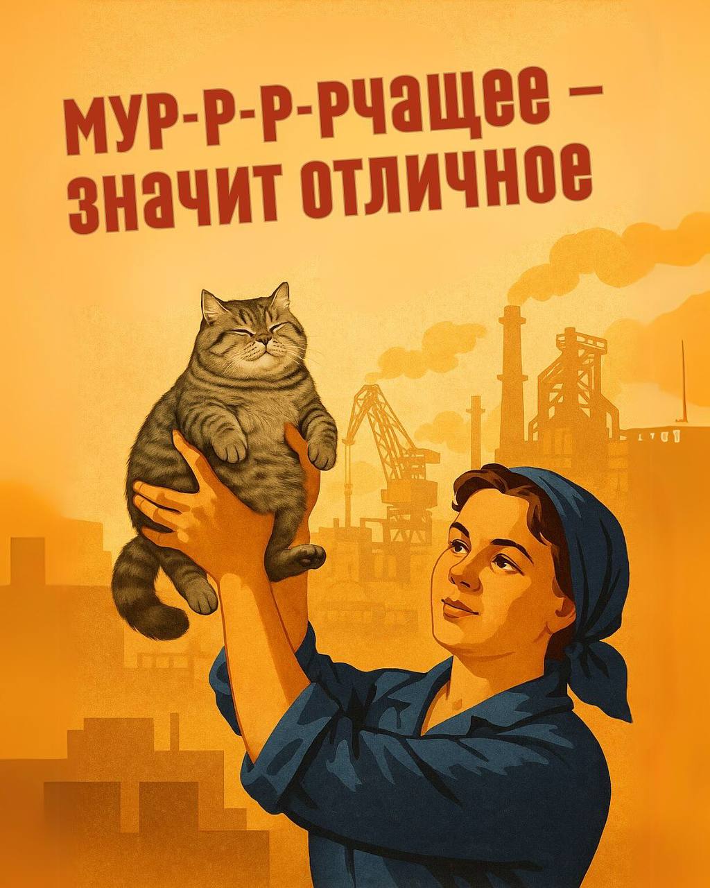 Дополнительное изображение к новости: КРАСИВО: советские плакаты сделали ЛУЧШЕ с помощь…