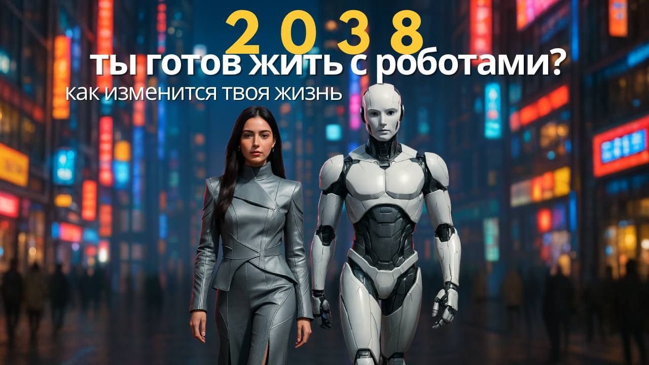 Изображение к новости: Представь: 2038 год. У тебя есть личный робот.
Он…