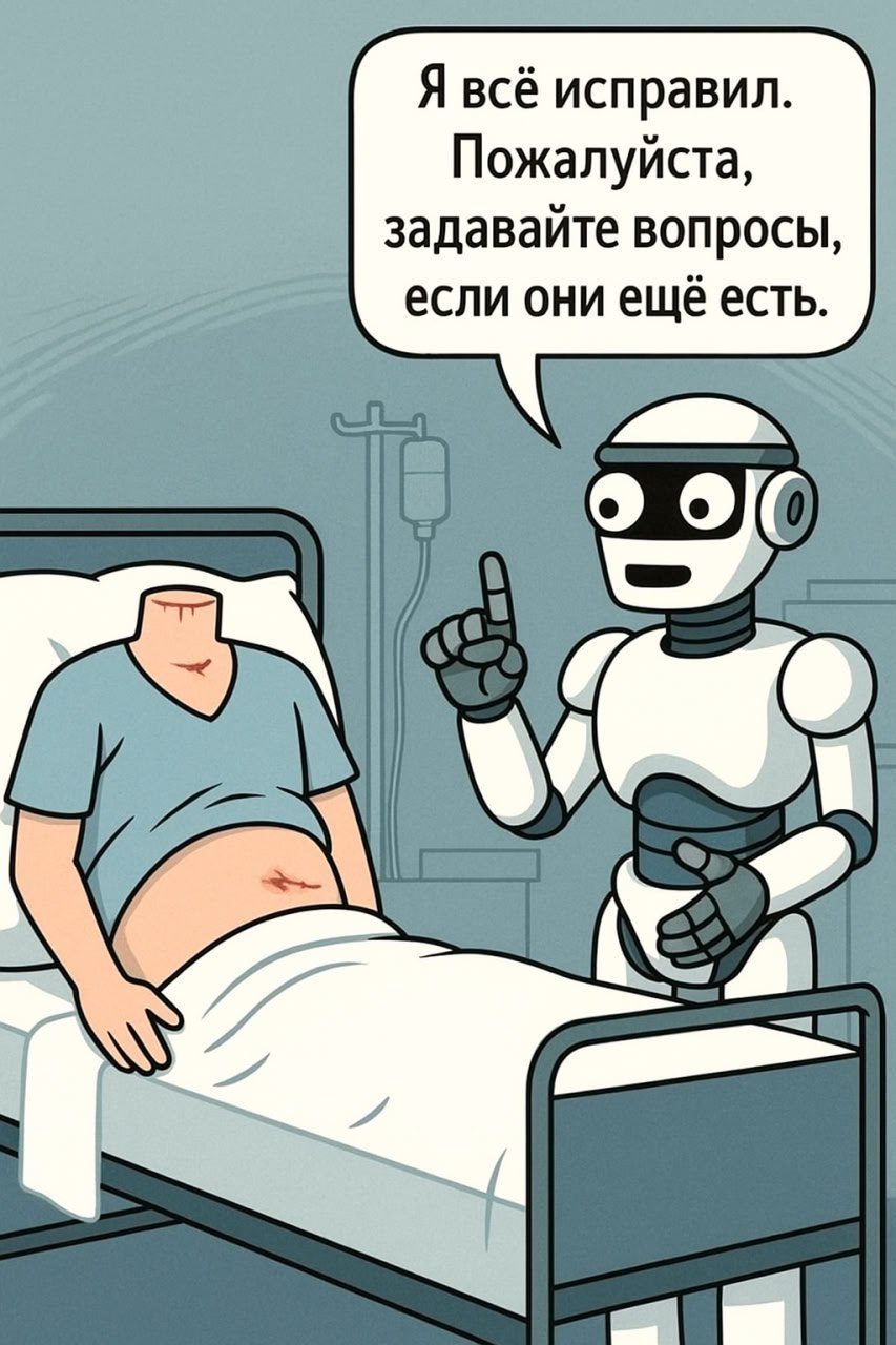 Изображение к новости: ChatGPT переделал операцию, распространите 😂